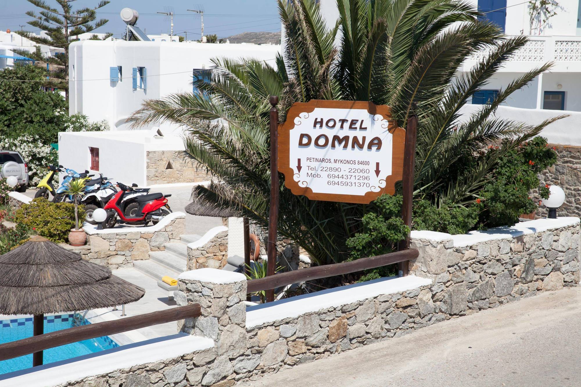 Domna Hotel Mykonos Town Экстерьер фото